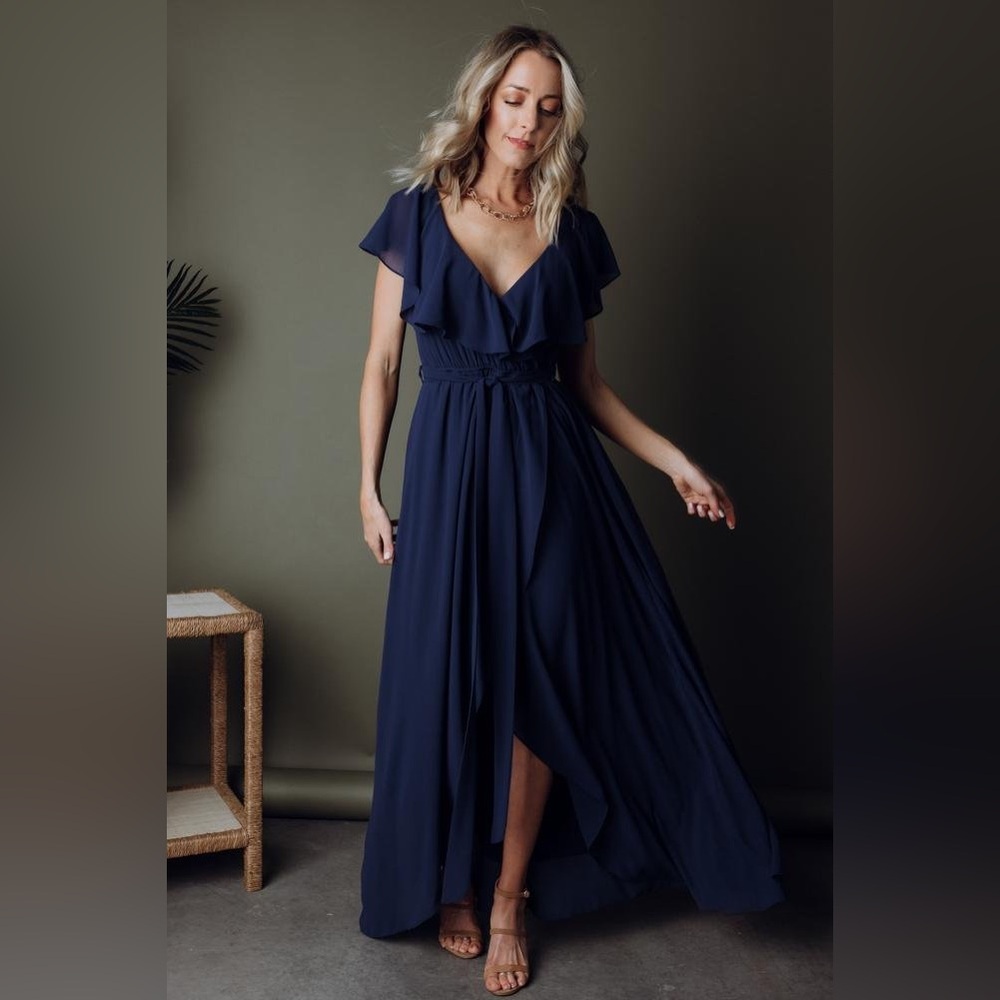 Baltic Born Deep Blue Maxi Dress